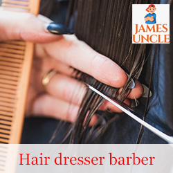 Hair dresser Mrs. Saswati Saha in Howrah